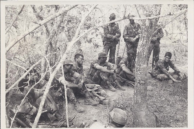 Briefing During COIN exercises - School of Infantry - Gwelo